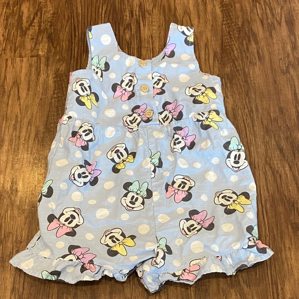 Blue Minnie Mouse romper - Picture 1 of 4